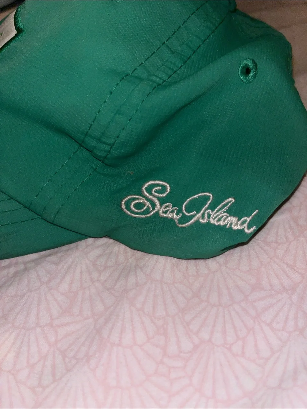 Vintage RSM Classic unisex Teal Green Golf Cap with Embroidered Patch